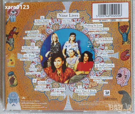 Aerosmith – Nine Lives, снимка 2 - CD дискове - 46405315