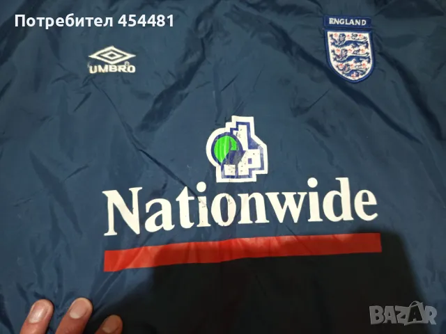 Umbro England vintage 95/96 jacket , снимка 3 - Спортни дрехи, екипи - 48936531