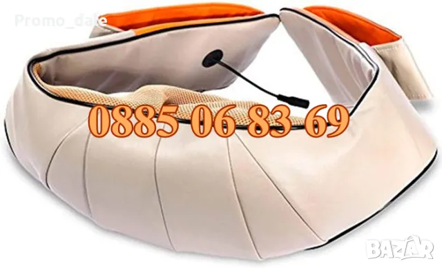 Шиацу масажор за цяла тяло с 6 бутона, масажор за гръб, масажор за врата и раменете, снимка 8 - Масажори - 50326688