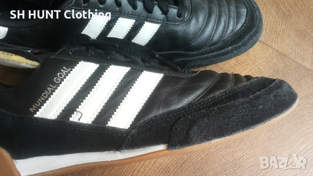 Adidas MUNDIAL GOAL Leather Football Shoes Размер EUR 44 / UK 9 1/2 за футбол в зала 356-14-S, снимка 5 - Футбол - 52244571