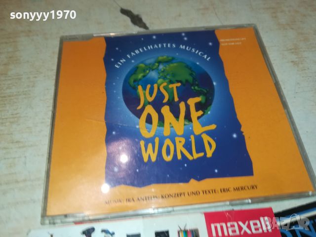 JUST ONE WORLD ВНОС CD GERMANY 1807241949, снимка 1 - CD дискове - 46625318