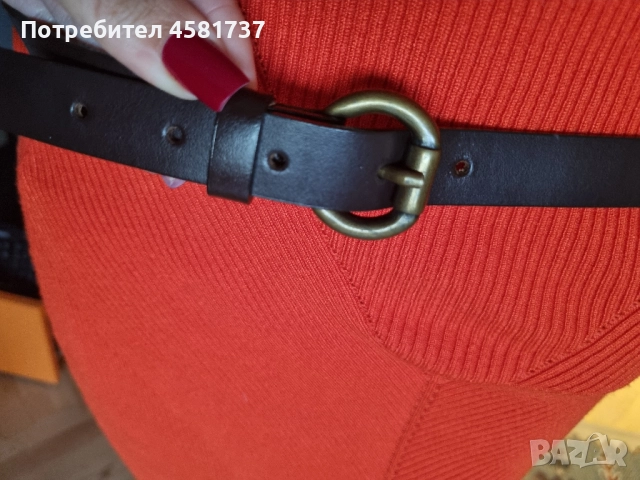 Дамски колан Weekend Max Mara (естествена кожа), снимка 2 - Колани - 52063111