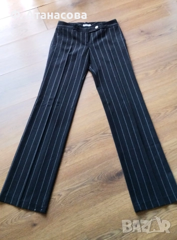 Дизайнерски елегантен панталон Стела Белчева, р-р XS, снимка 2 - Панталони - 51852416