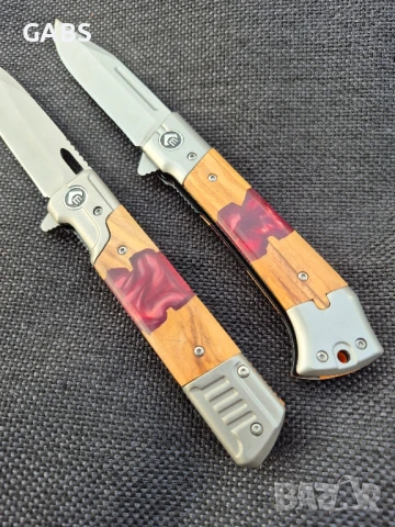 Сгъваем джобен нож СМ138,два модела, снимка 6 - Ножове - 50065807