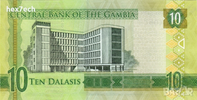 ❤️ ⭐ Гамбия 2015 10 даласи UNC нова ⭐ ❤️, снимка 3 - Нумизматика и бонистика - 52886970