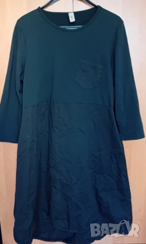 Асиметрична черна рокля