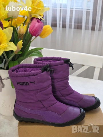 Puma дамски апрески във виолетов цвят