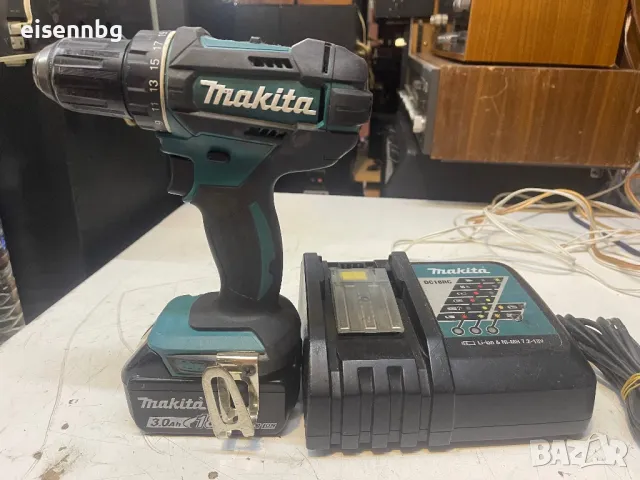 MAKITA DDF482RFE 13mm. Акумулаторен винтоверт Напрежение: 18 V, снимка 4 - Винтоверти - 50410692