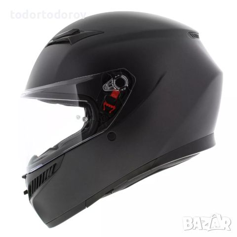 Мото каска AGV K3 E2206 BLACK MATT 2024,размер XS 53-54см.очилa, снимка 7 - Аксесоари и консумативи - 46401824