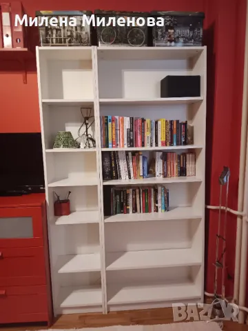 Ikea мебели - четирикрилен гардероб, етажерка и скрин, снимка 8 - Гардероби - 50174043