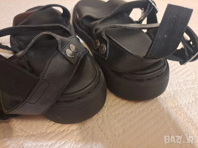 Dr. Martens Gryphon Black Brando Leather Gladiator Sandal № 41 кожени сандали Унисекс, снимка 12 - Мъжки сандали - 50903200