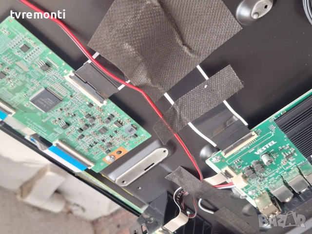 MAIN BOARD 17MB185Y ,за 55-инчов телевизор Telefunken Модел  D55U750X2CWI, с дисплей VES550QNFH-N1-Z, снимка 4 - Части и Платки - 52906845
