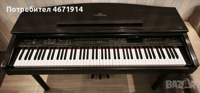 продавам дигитално пиано YAMAHA CLAVINOVA CVP-70 с съответното столче, снимка 3 - Пиана - 53452948
