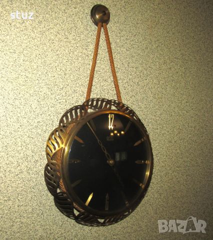 Немски стенен механичен часовник с гонгове, снимка 7 - Стенни часовници - 45843556