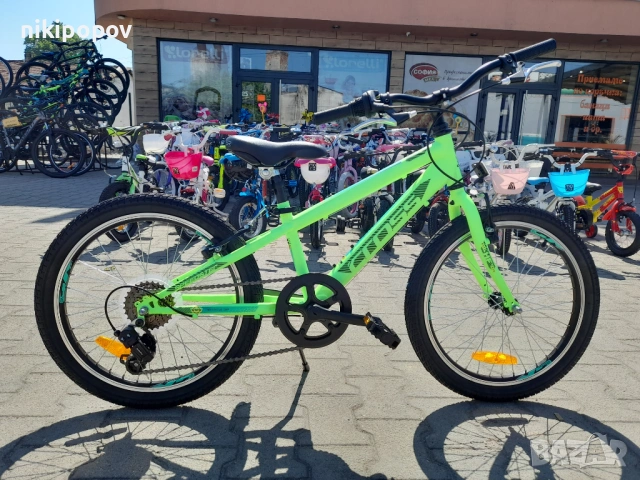 CROSS Велосипед 20" SPEEDSTER зелен, снимка 2 - Велосипеди - 53839015