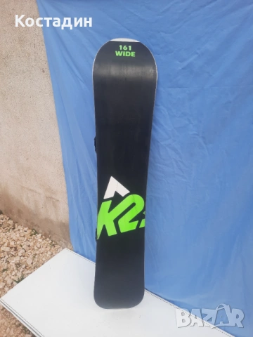 Сноуборд K2 161см.WIDE с автомати, снимка 7 - Зимни спортове - 53422986