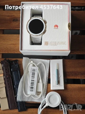 Смарт Часовник Huawei Watch GT 3 Pro с 5 каишки подарък , снимка 5 - Дамски - 51118517