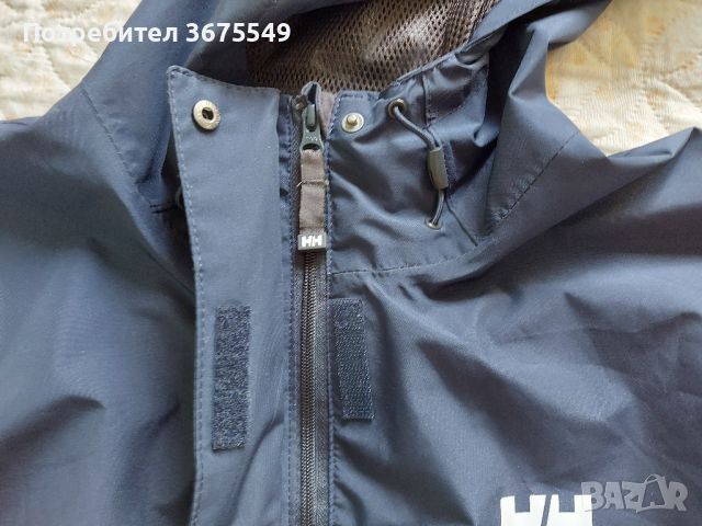 Helly Hansen Men's Seven J Rain Jacket - размер L, снимка 6 - Якета - 45686229