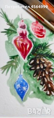 Коледни картички, снимка 8 - Декорация за дома - 52751771