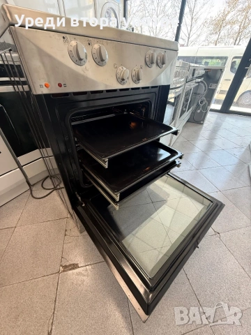 Иноксова готварска печка Gorenje, снимка 3 - Печки, фурни - 54190591