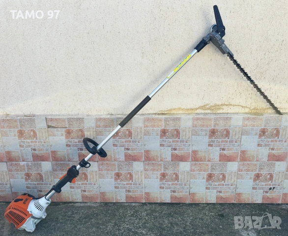 Stihl HL 100 - Бензинов телескопичен храсторез, снимка 2 - Градинска техника - 53687603