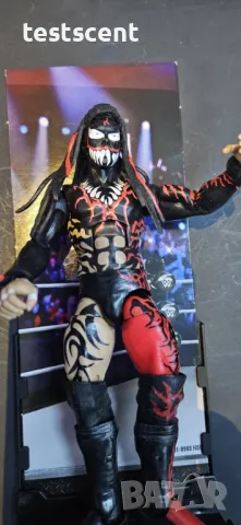 Екшън фигура WWE Finn Balor Фин Балор The Demon King figure wrestling играчка Elite mattel 2012, снимка 8 - Други - 49512047