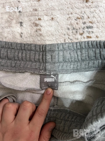 Сиво долнище Puma, снимка 4 - Спортни дрехи, екипи - 53391960