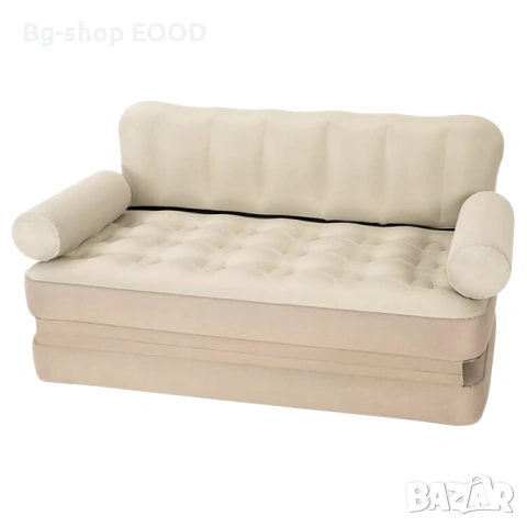 Надуваем разтегателен фотьойл с размери 198 х 100 х 70 см, изработен от PVC, снимка 10 - Дивани и мека мебел - 53927765