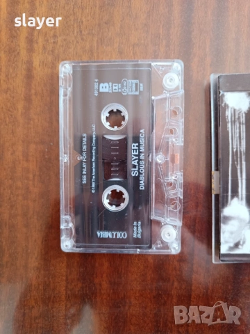 Оригинална касета SLAYER, снимка 2 - Аудио касети - 53846175