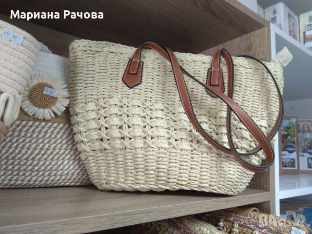Дамски плетени чанти, снимка 9 - Чанти - 46404182