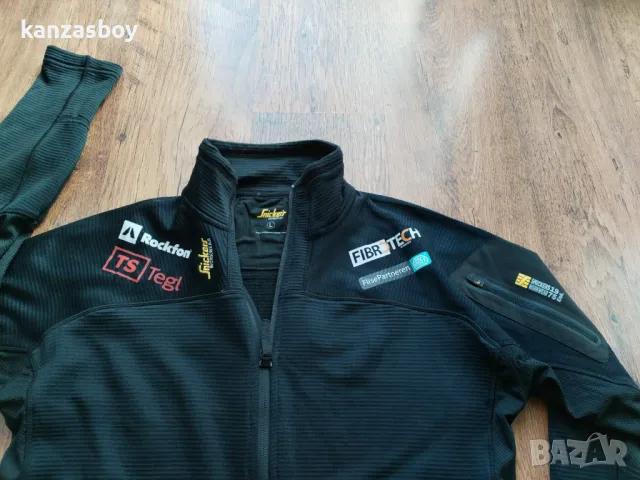 Snickers 9438 Body Mapping Micro Fleece - мъжко работно горнище Л