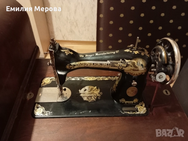 Продавам АНТИЧНА Шевна Машина SINGER , снимка 6 - Антикварни и старинни предмети - 52282932
