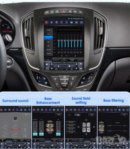 Мултимедия за Opel Insignia 2014-2018, навигация, тип TESLA, 9.7” инча екран, вертикална, Android, снимка 5 - Аксесоари и консумативи - 51602203
