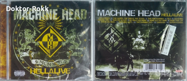 Machine Head – оригинални дискове, снимка 3 - CD дискове - 51794704