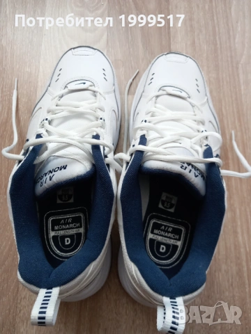 Мъжки кожени маратонки Nike Air Monarch, снимка 2 - Маратонки - 53772611