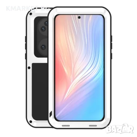 Huawei P50 Pro LOVE MEI Удароустойчив/Водоустойчив Калъф и Протектор, снимка 4 - Калъфи, кейсове - 49176449