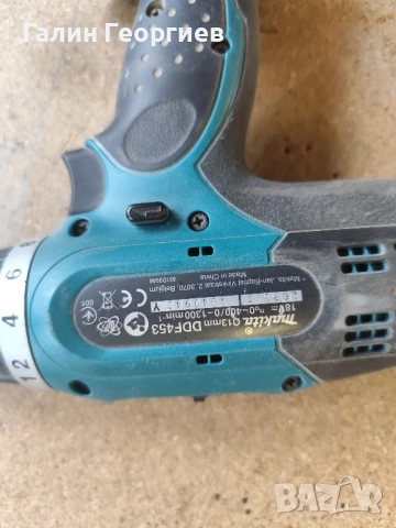 Акумулаторен винтоверт Makita DDF453, снимка 3 - Винтоверти - 51687356