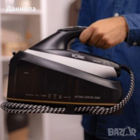 Парна ютия Solac Optima Center 3000 – 3000W, 7 bar налягане, 130 g/min, 1.5L