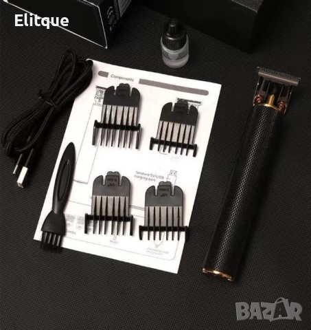 Електрическа машинка за оформяне на фигури в косата Kemei SHAV61