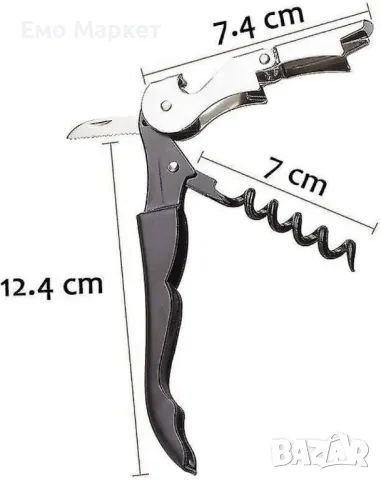 Многофункционална сгъваема отварачка 3 в 1, снимка 2 - Други - 48899872