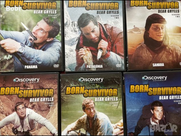 Bear Grylls Колекция 6 DVD Born Survivor, снимка 3 - DVD филми - 46537825