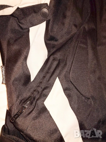 Мото яке L с протектори, cordura, Scotchlite, снимка 12 - Якета - 54081816