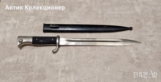 Колекционерски Параден Щик, Оръжие Германия WW2 Вермахт Щик-Нож за колекция, Подарък за мъже. Уникат, снимка 1 - Антикварни и старинни предмети - 46676019