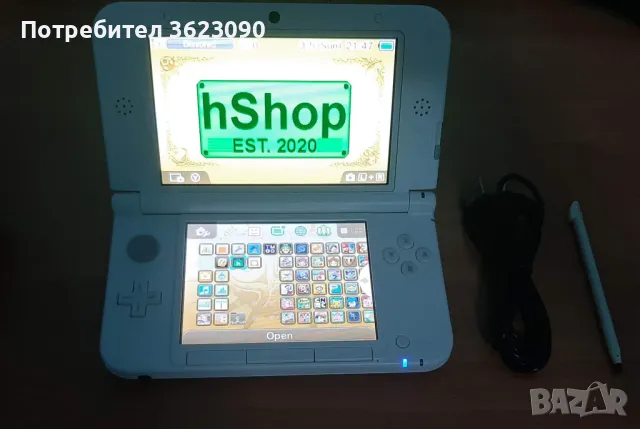 Nintendo 3DS, хакната, hshop, нова., снимка 1