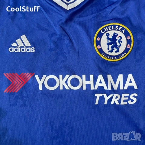 Детска Футболна Тениска Chelsea Adidas Climacool 2016/17 Размер 9-10 г, снимка 2 - Детски тениски и потници - 53848529