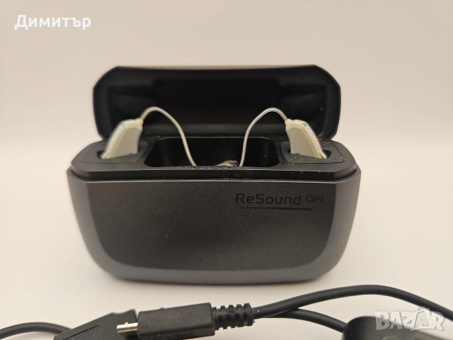 Слухови апарати Resound GN със зарядна станция ВИСОК Клас Oticon Widex Starkey