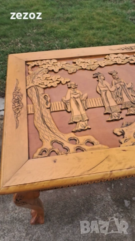 Маса трапезна в азиатски стил, снимка 5 - Маси - 53495949