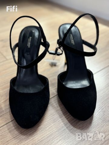 Обувки Zara на висок ток, снимка 7 - Дамски обувки на ток - 46348717