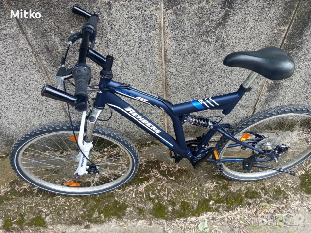 26 цола алуминиев велосипед с 21 скорости усилени капли амортисьори предн ново дискови спирачки , снимка 8 - Велосипеди - 50460274