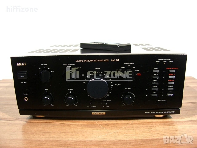 Усилвател   Akai am-67 , снимка 2 - Ресийвъри, усилватели, смесителни пултове - 53693721